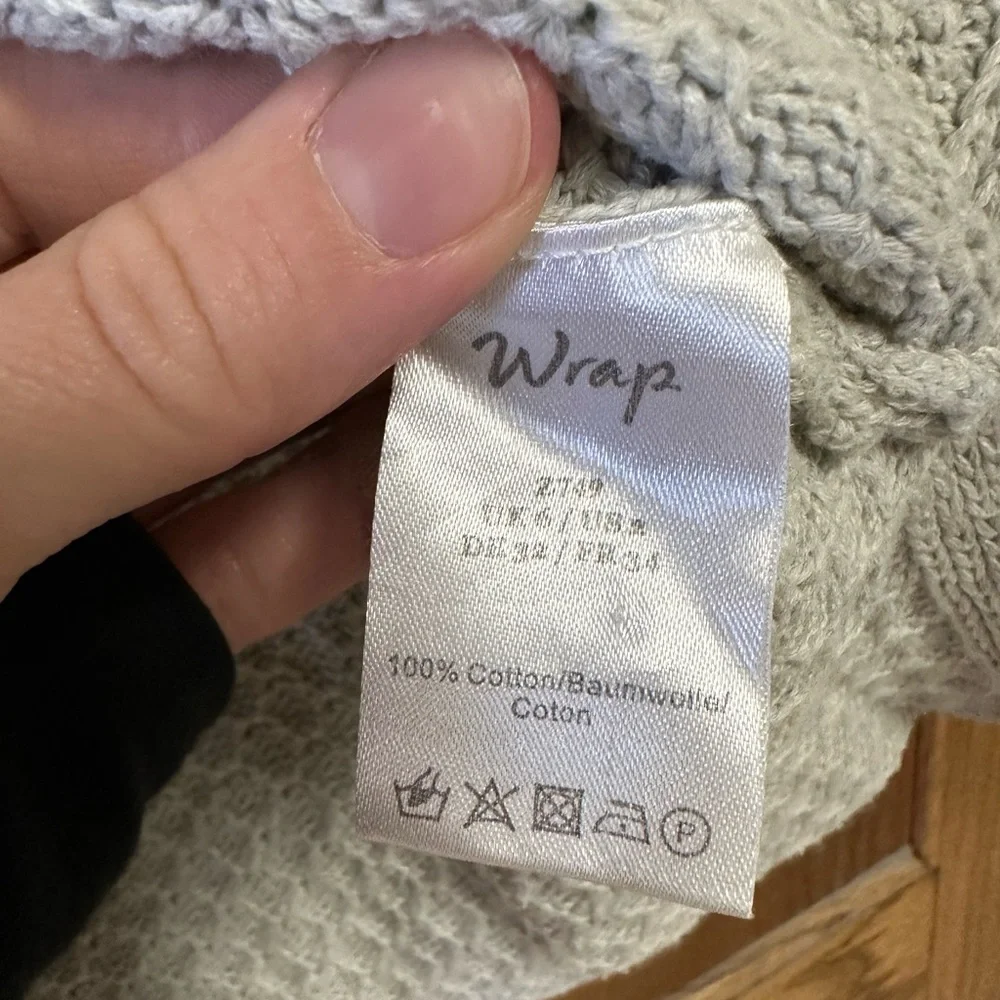 Wrap London Cotton Sweater sz 2
